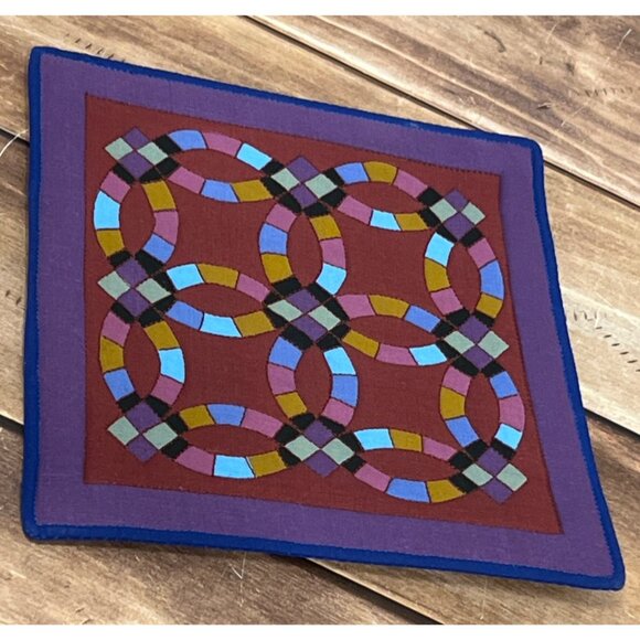 1.8 VTG Amish Heritage Collection Willitts Frameable Quilt by Ann Dezendorf 6X6 - Picture 2 of 7